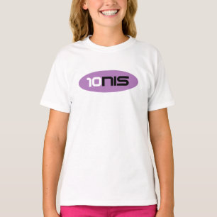 Camiseta de la capota de tenis para chicas deporti