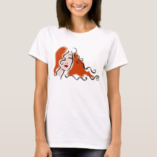 Camiseta de la cara de las mujeres