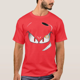 Camiseta de la cara del fantasma del nacido en el