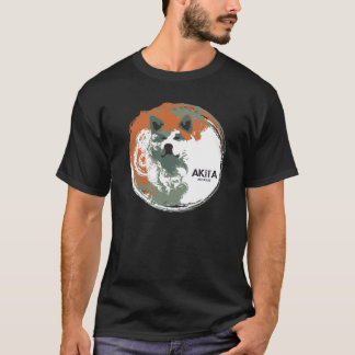 Camiseta de la cara del inu de Akita