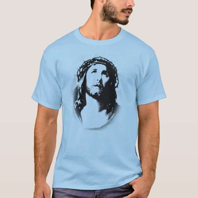 Camiseta de la cara del Jesucristo (Anverso)