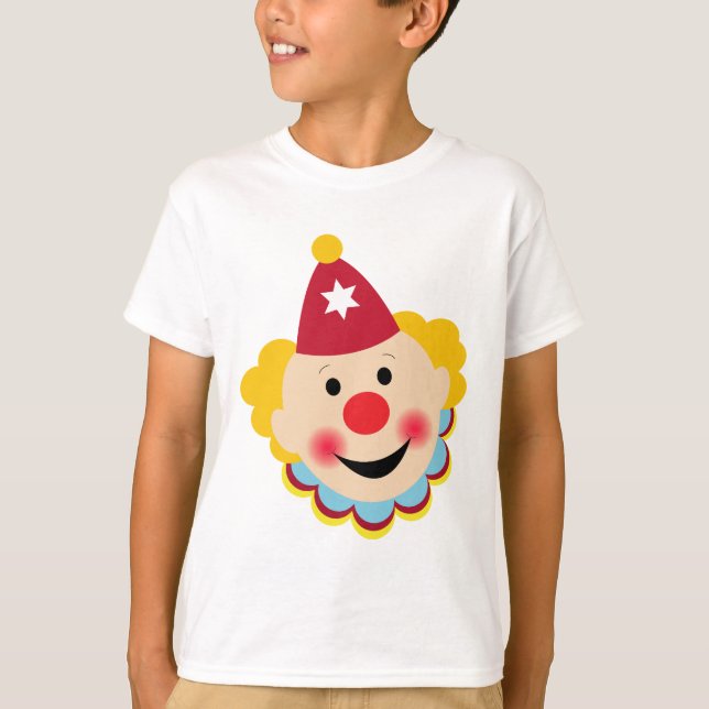 Camiseta de la cara del payaso (Anverso)