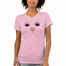 Camiseta de la cara del perro