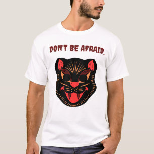 Camiseta de la cara del tigre sonriente muy lindo