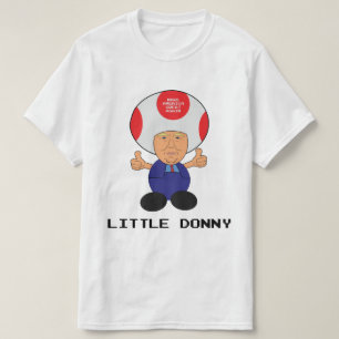 Camiseta de la caricatura de Donald Trump