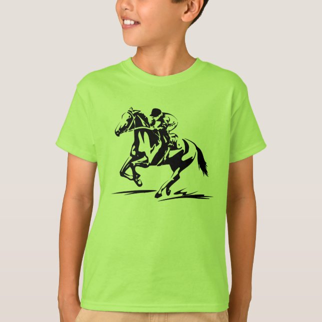 Camiseta de la carrera de caballos (Anverso)