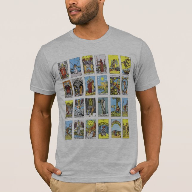 Camiseta de la carta de tarot (Anverso)