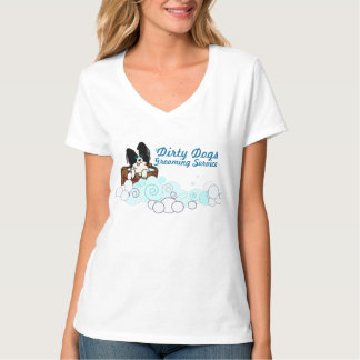 Camiseta de la cartelera del negocio