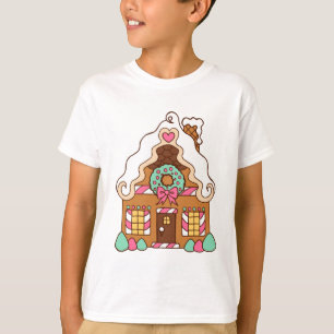 Camiseta de la casa de Gingerbread para niños