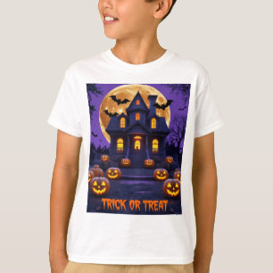 Camiseta de la casa embrujada de Halloween Calab