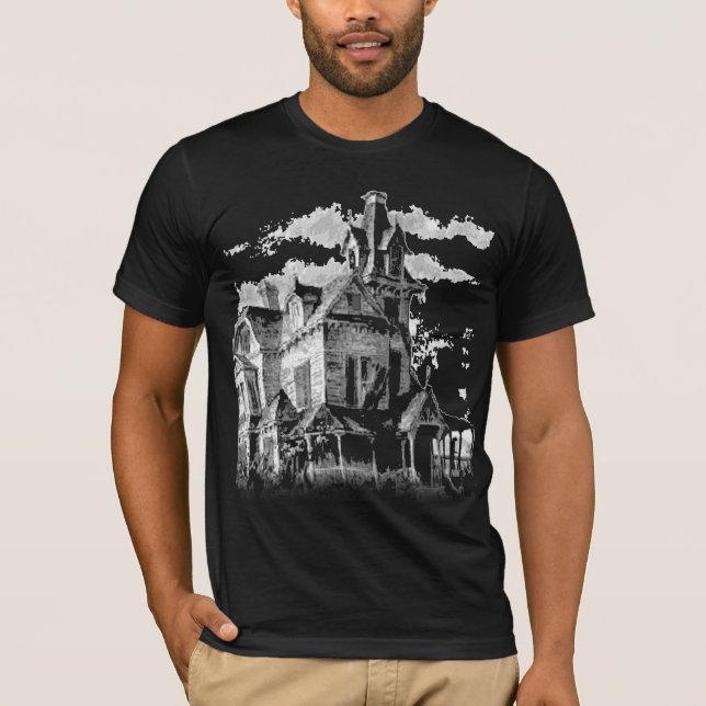 Camiseta de la casa encantada (Anverso)