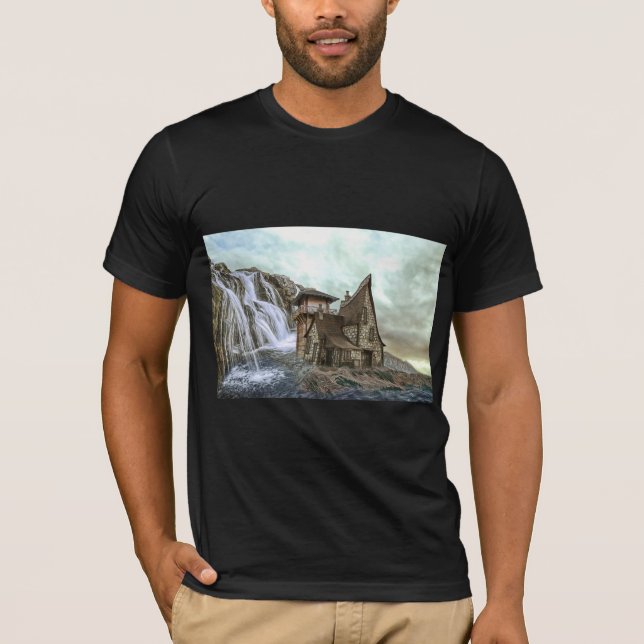 camiseta de la casa encantada (Anverso)