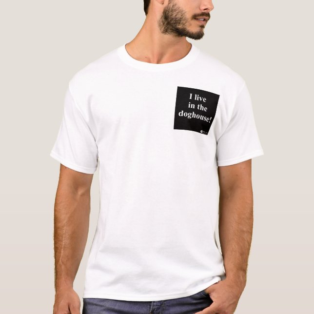 Camiseta de la caseta de perro (Anverso)
