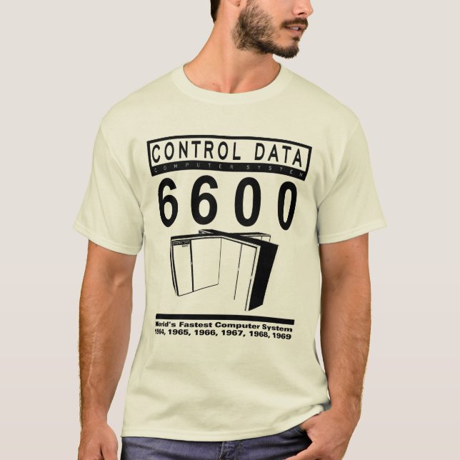 Camiseta de la CDC 6600 (Anverso)