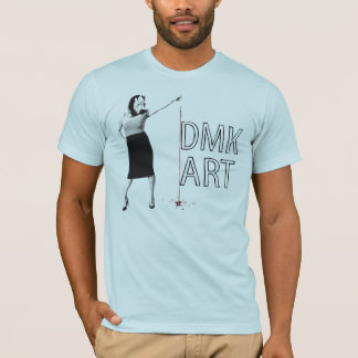 CAMISETA DE LA CEBRA DEL ARTE DE DMK