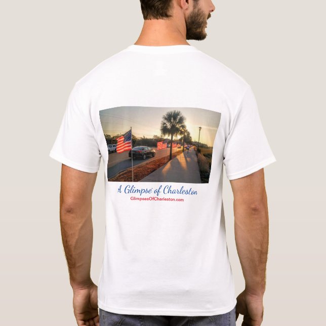 Camiseta de la celebración de la bandera de (Reverso)
