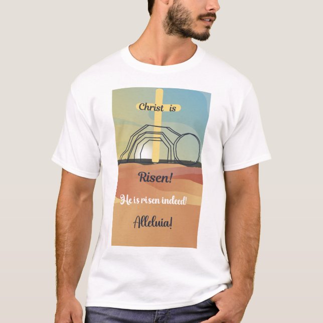 Camiseta de la celebración de Semana Santa con ver (Anverso)