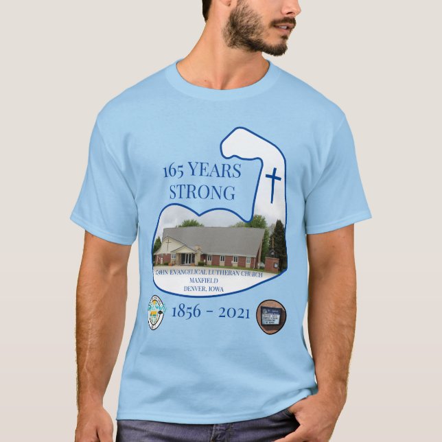 Camiseta de la celebración del aniversario de la i (Anverso)