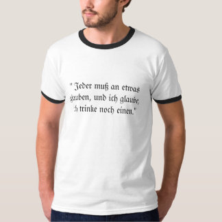 Camiseta de la cerveza clara de Haus