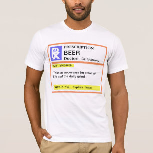 Camiseta de la cerveza de los hombres divertidos