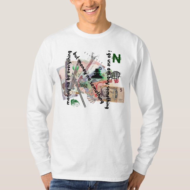 camiseta de la charla del dinero (Anverso)