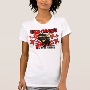 Camiseta de la chihuahua de Ninja