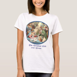 Camiseta de la ciencia de la natividad