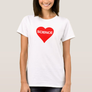 Camiseta de la "ciencia" del amor