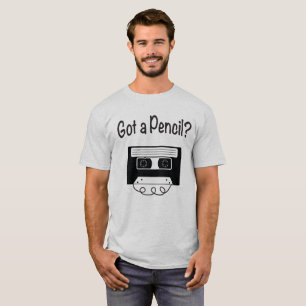 Camiseta de la cinta de casete