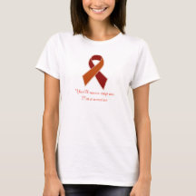 Camiseta de la cinta de la conciencia de la