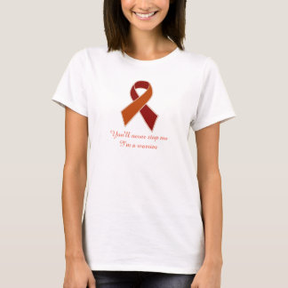 Camiseta de la cinta de la conciencia de la