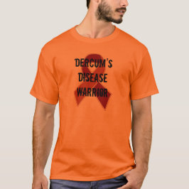 Camiseta de la cinta de la conciencia del guerrero