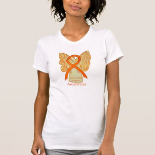 Camiseta de la Cinta de la Conciencia del Naranja 