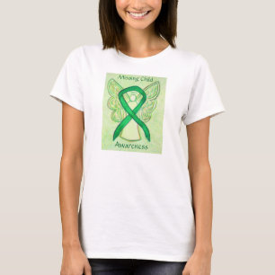 Camiseta de la cinta de la conciencia verde infant
