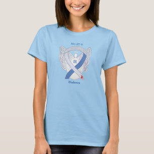 Camiseta de la cinta de sensibilización sobre la d