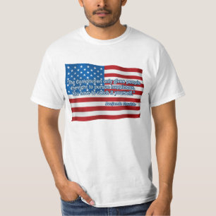 Camiseta de la cita de Benjamin Franklin
