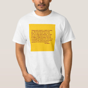 Camiseta de la cita de Bill Maher referente a