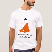 Camiseta de la cita de Buda