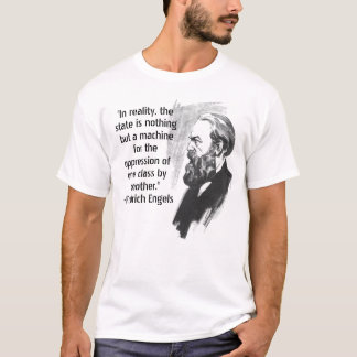 Camiseta de la cita de Friedrich Engels