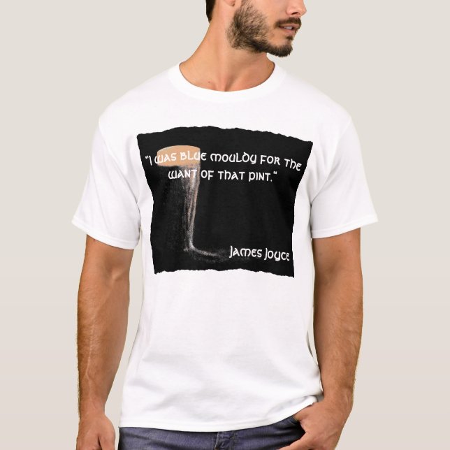 Camiseta de la cita de James Joyce (Anverso)