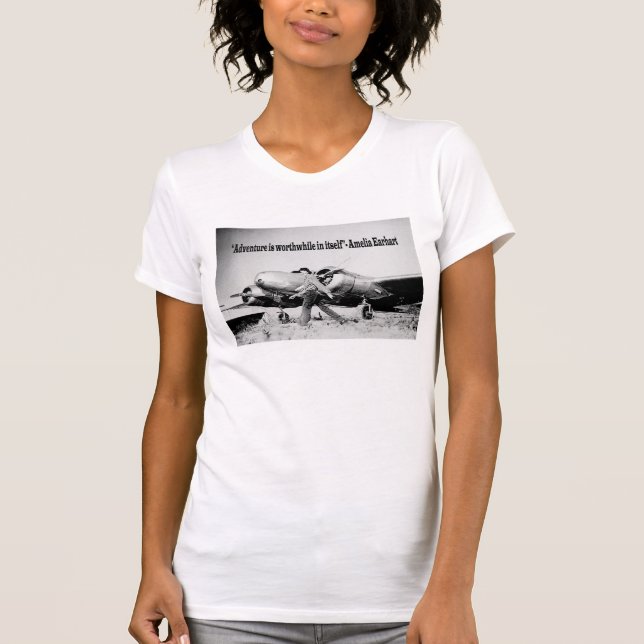 Camiseta de la cita de la aventura de las señoras (Anverso)