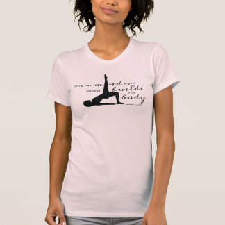 Camiseta de la cita de Pilates