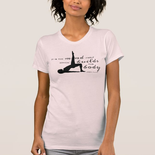 Camiseta de la cita de Pilates (Anverso)