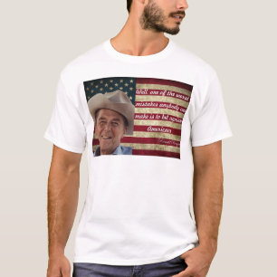 Camiseta de la cita de Reagan