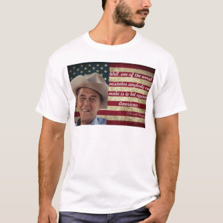 Camiseta de la cita de Reagan