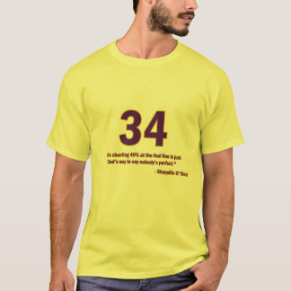 Camiseta de la cita de Shaquille O'Neal