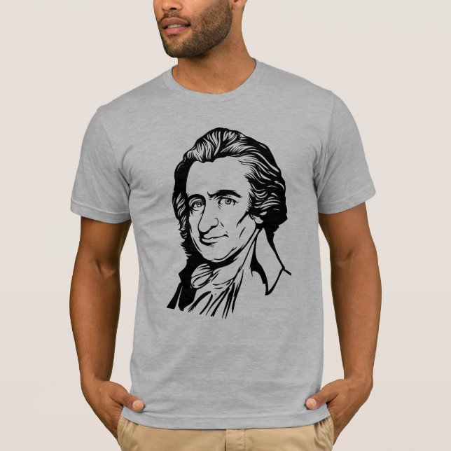 Camiseta de la cita de Thomas Paine (Anverso)