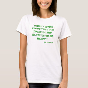 Camiseta de la cita del daybeer del St. Patty