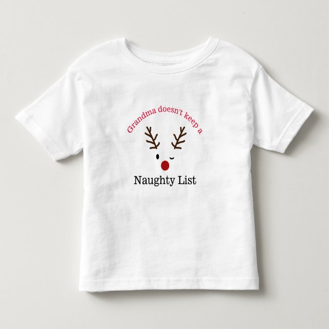 Camiseta de la cita del navidad del niño (Anverso)