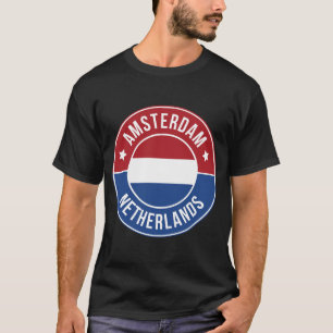 Camiseta de la ciudad de Ámsterdam, Países Bajos